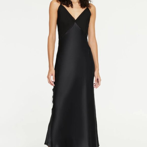 NWT Ginia Lexi Maxi Silk Dress - Picture 2 of 6